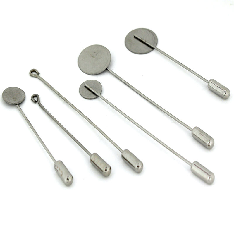 10pcs/Lot 10 15mm Stainless St - Men Accessories Brooch recension och pris
