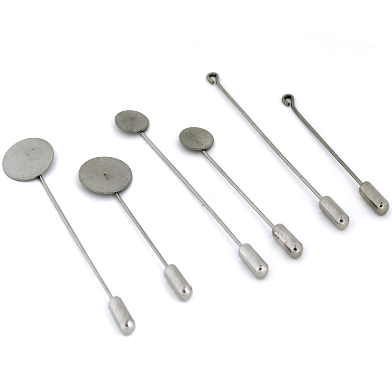 10pcs/Lot 10 15mm Stainless St - Men Accessories Brooch recension och pris