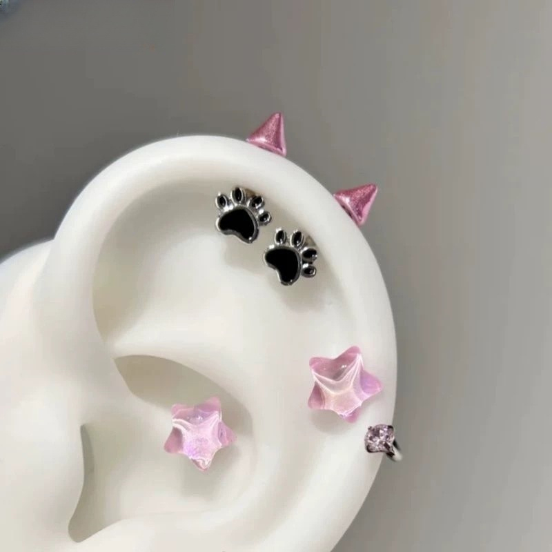 New Sale 1pair Cute Cat Paw De - Men'S Accessories Jewelry Sale recension och pris