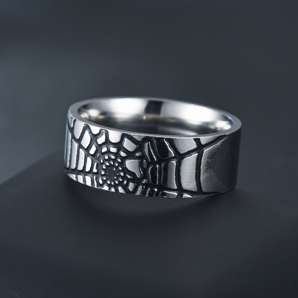 Stainless Steel Simple Spider  - Men Accessories For Wedding recension och pris