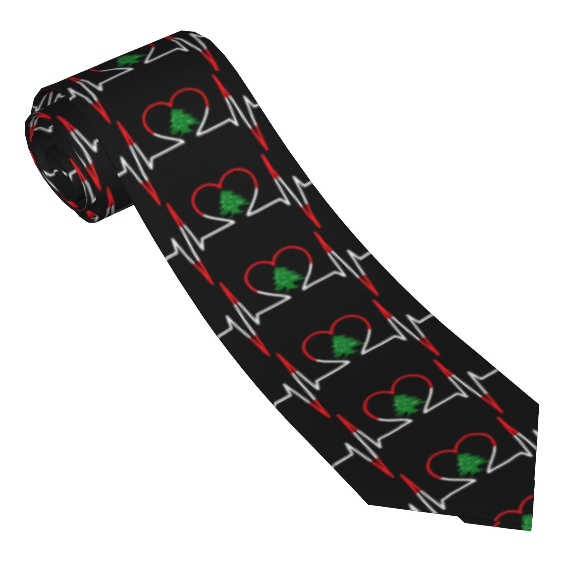 Heartbeat ECG Lebanon Tie Leba - Men Accessories Lebanon recension och pris