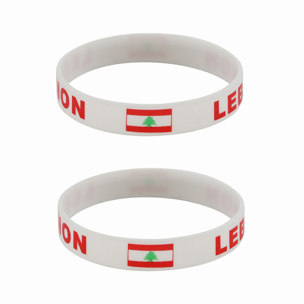 2pcs Lebanon Flag Silicone Bra - Men Accessories Lebanon recension och pris
