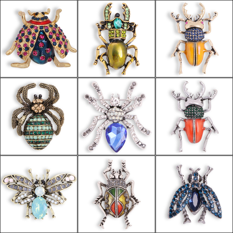 Hot sale punk insect luxury br - Men'S Accessories Jewelry Sale recension och pris