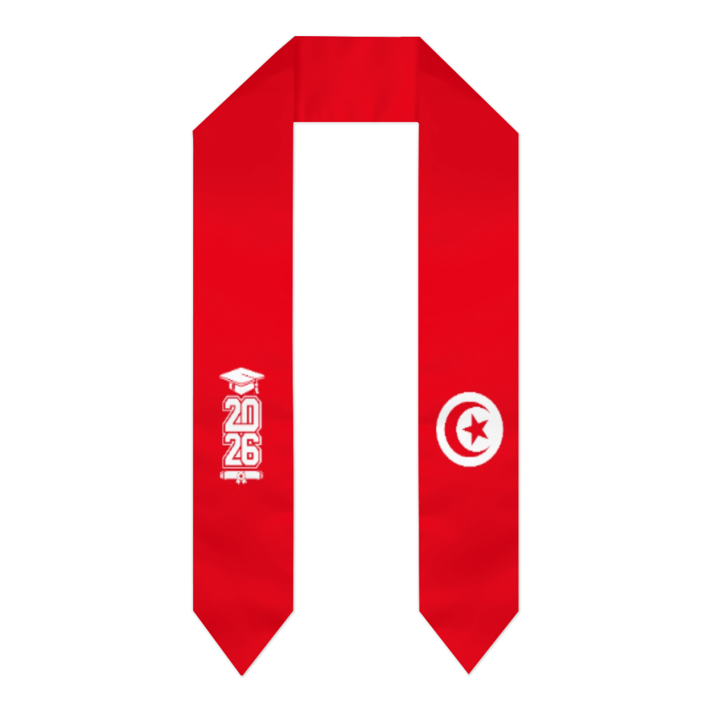 Class of 2026 Tunisia Flag Sca - Men Accessories Tunisia recension och pris