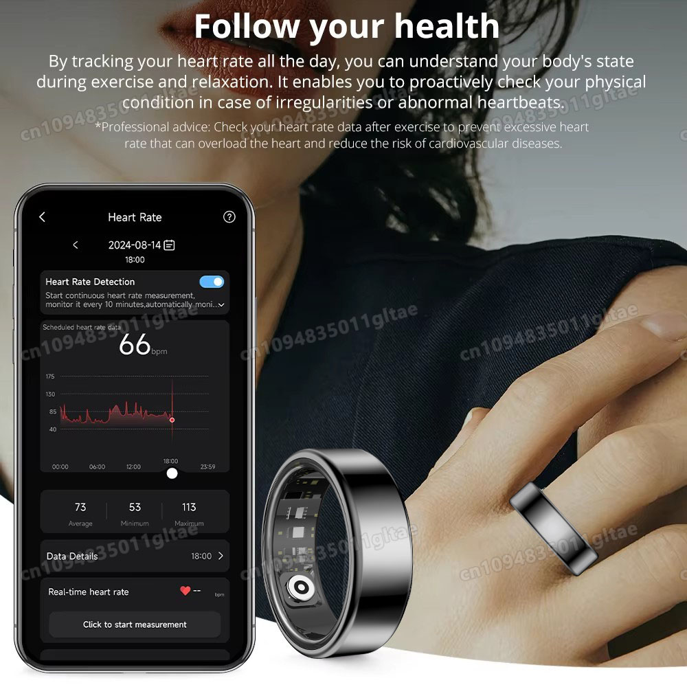 R10 Smart Ring With Charging C - Young Men'S Accessories recension och pris