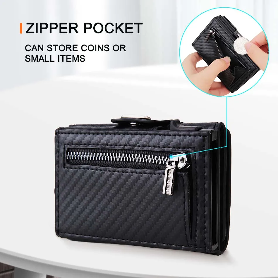 RFID Blocking Pop Up  Wallet f - Bifold Leather Wallet recension och pris