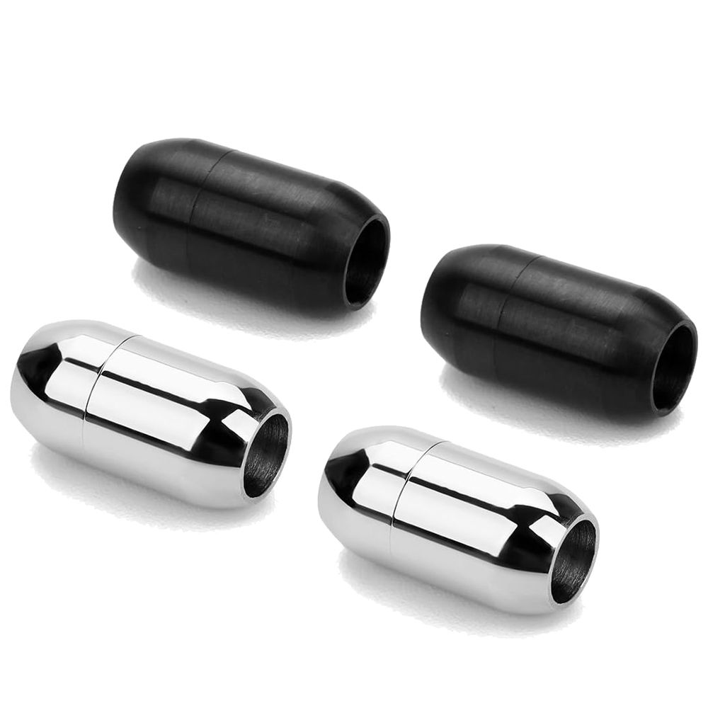 2pcs Stainless Steel Magnetic  - Young Men'S Accessories recension och pris