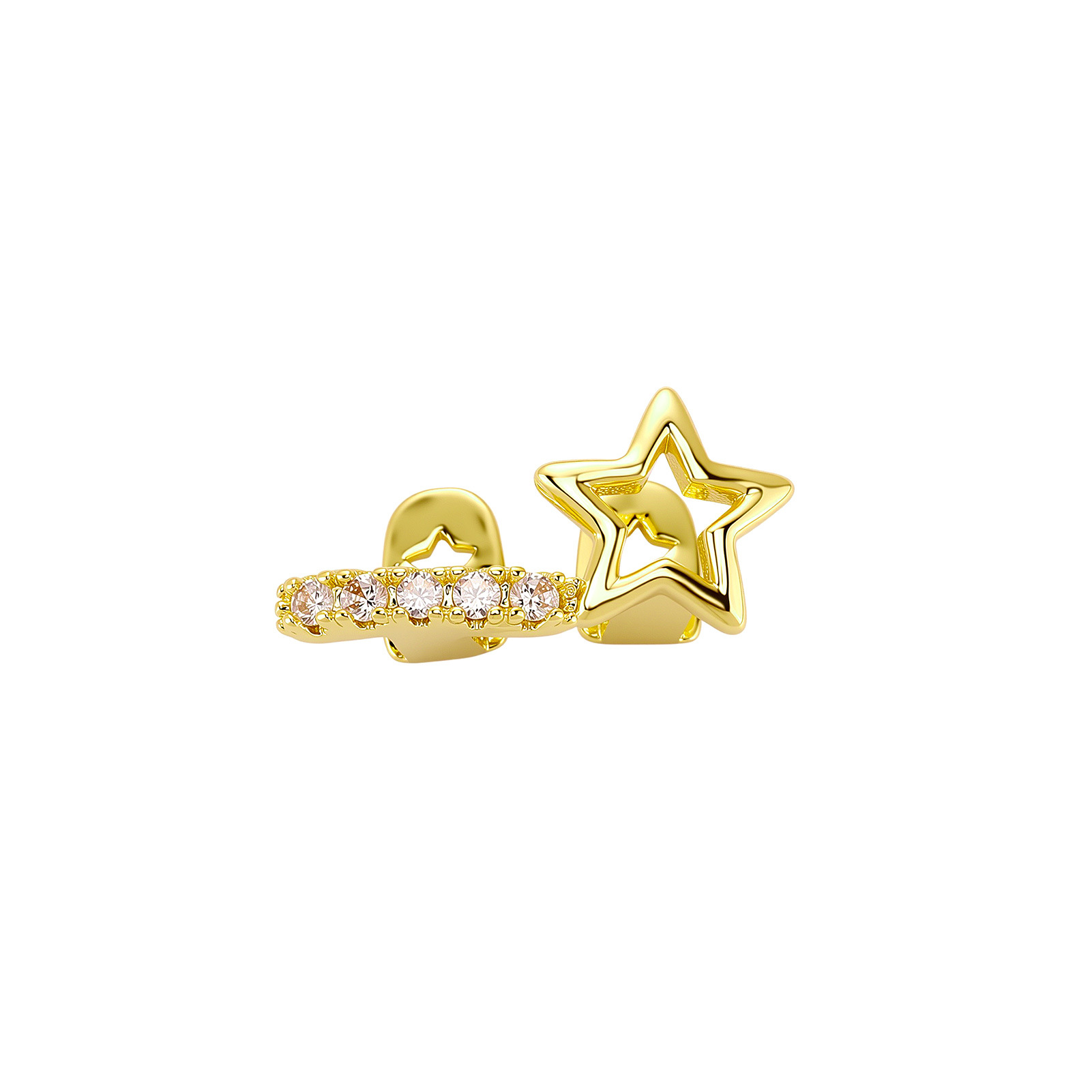 Star Teeth Grillz Comet Tooth  - Men Accessories Silver recension och pris