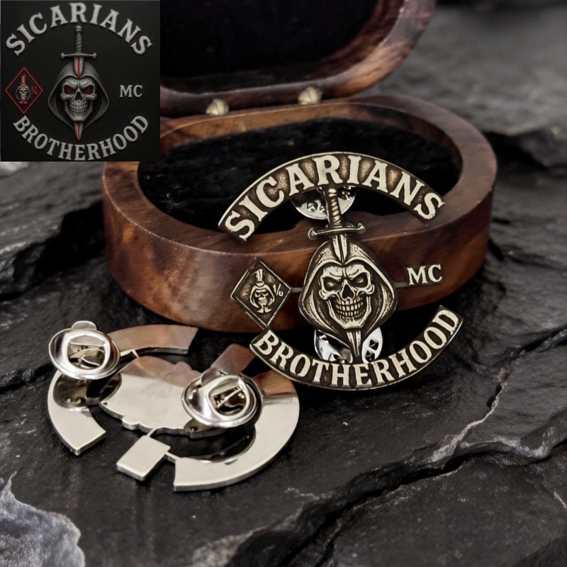 Personalized Custom MC Picture - Men Accessories Brooch recension och pris