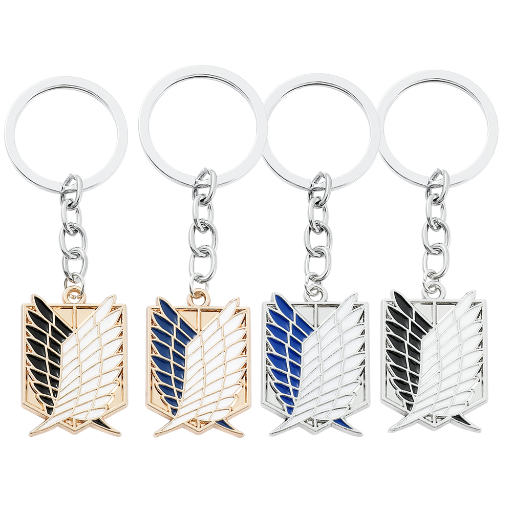 Anime Attack on Titan Enamel B - Men Keychain Accessories recension och pris