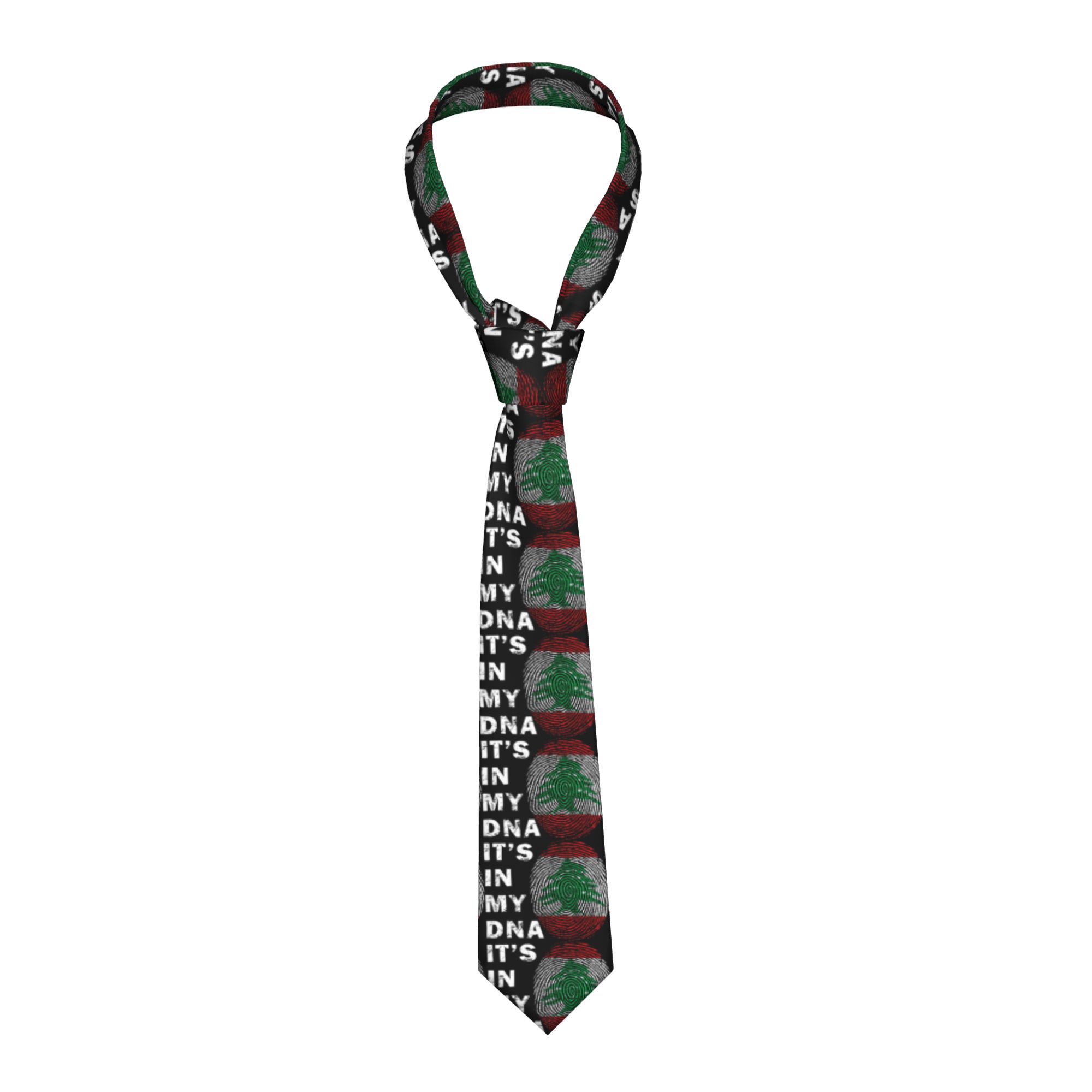 Mens Tie Lebanon in My DNA Leb - Men Accessories Lebanon recension och pris