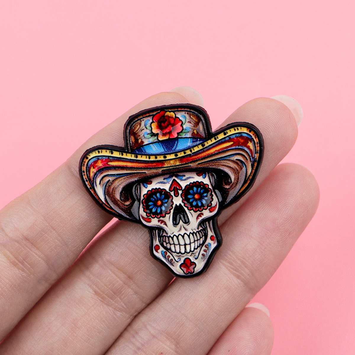 Cartoon Skull Brooch Pin Alloy - Men'S Accessories Jewelry Sale recension och pris