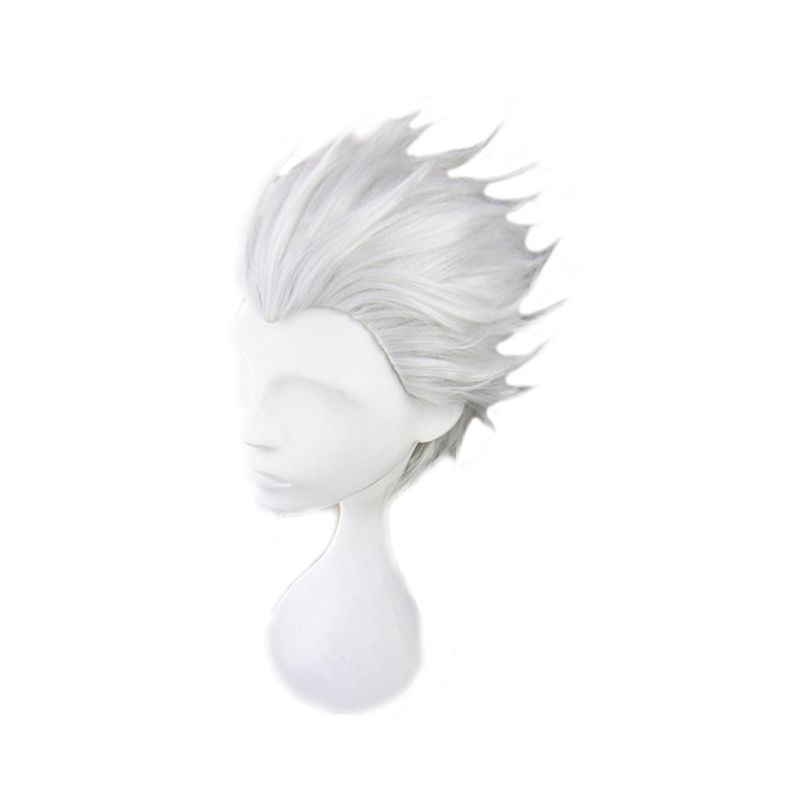 Vergil Cosplay Wig Short Silve - Men Accessories Silver recension och pris