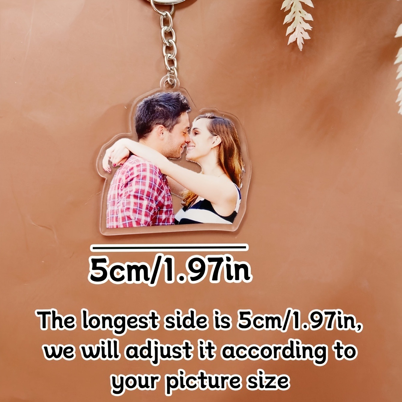 1 Custom Photo Acrylic Keychai - Men Keychain Accessories recension och pris