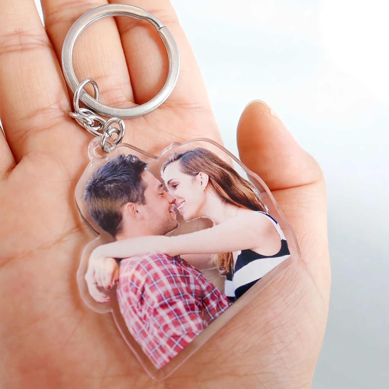 1 Custom Photo Acrylic Keychai - Men Keychain Accessories recension och pris