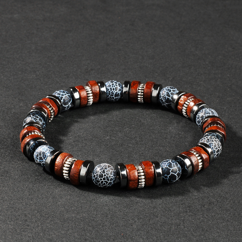 Hot Sale Men natural stone woo - Men'S Accessories Jewelry Sale recension och pris