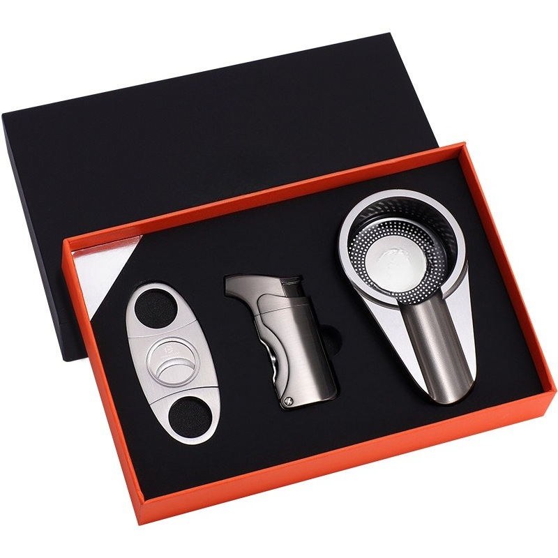 Cigar Accessory Gift Set 3‑Pie - Cigar Cutter Set recension och pris