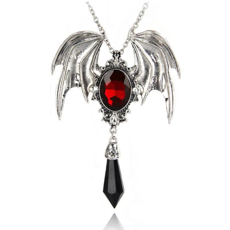 Bat Necklace Women Men Gothic  - Men'S Accessories Jewelry Sale recension och pris