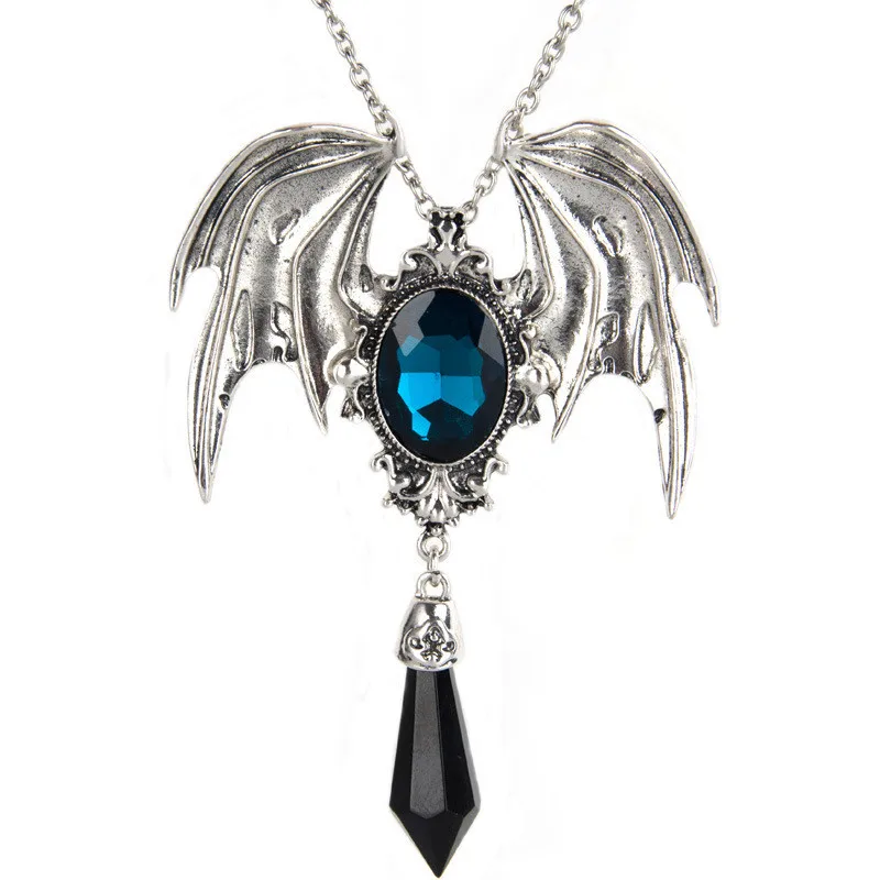 Bat Necklace Women Men Gothic  - Men'S Accessories Jewelry Sale recension och pris